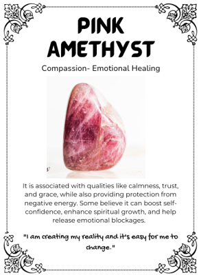 Crystal Info Cards