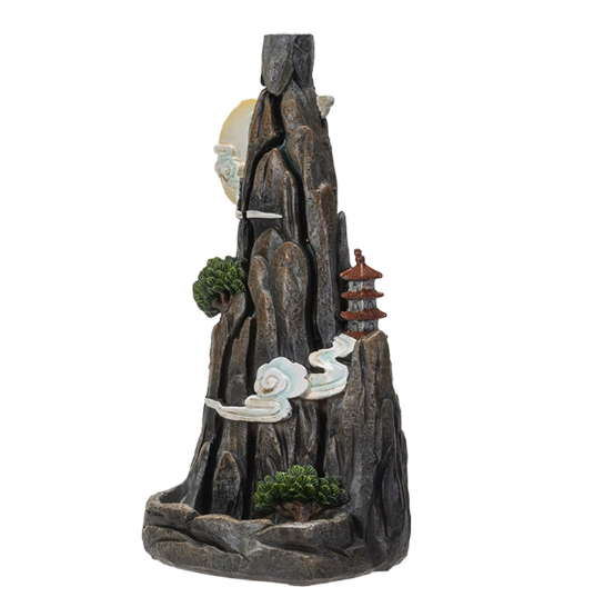 Mountain Top Backflow Incense Burner
