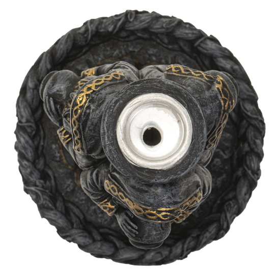 Mother, Maiden, Crone Backflow Incense Burner