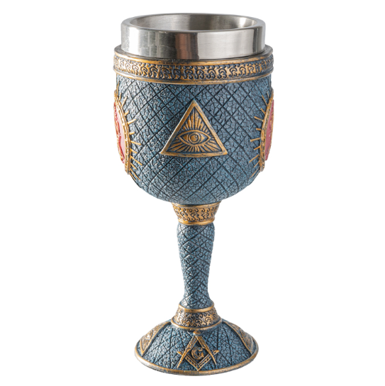 Masonic Goblet Chalice Cup