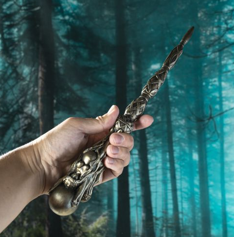 Gold Triple Goddess Wand