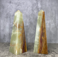 10" Green Onyx Obelisk