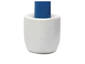 White Ceramic Chime Candle Holder