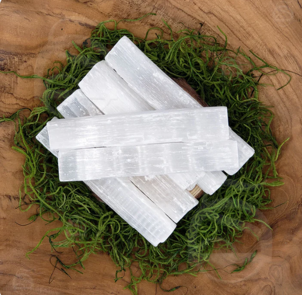 Raw Selenite Rods Small