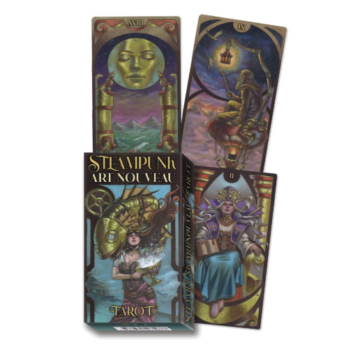 Steampunk Art Nouveau Tarot Deck