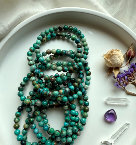 Chrysocolla Bead bracelet