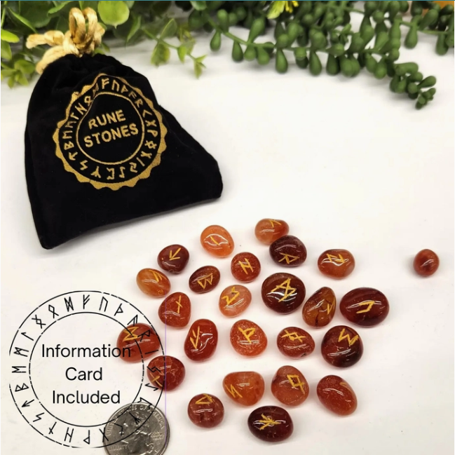 Runes Sets w/ Pouch & Instructions