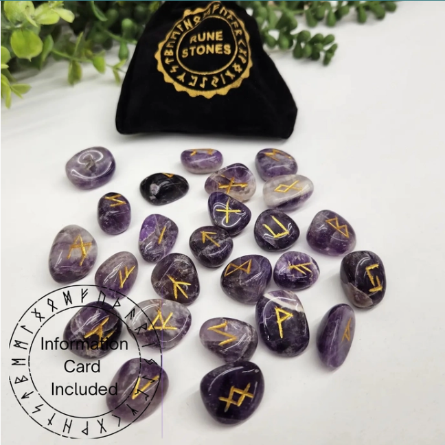 Runes Sets w/ Pouch & Instructions