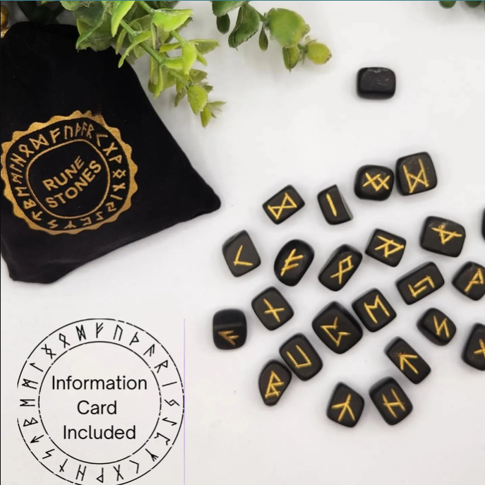 Runes Sets w/ Pouch & Instructions
