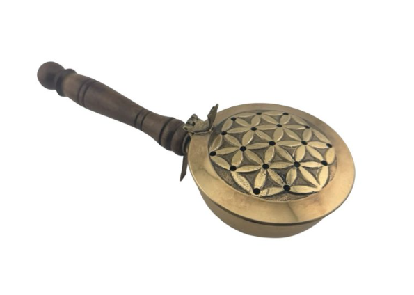 Brass Burner w/ Wood Handle