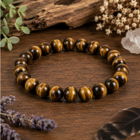 Tiger's Eye Bead Bracelet