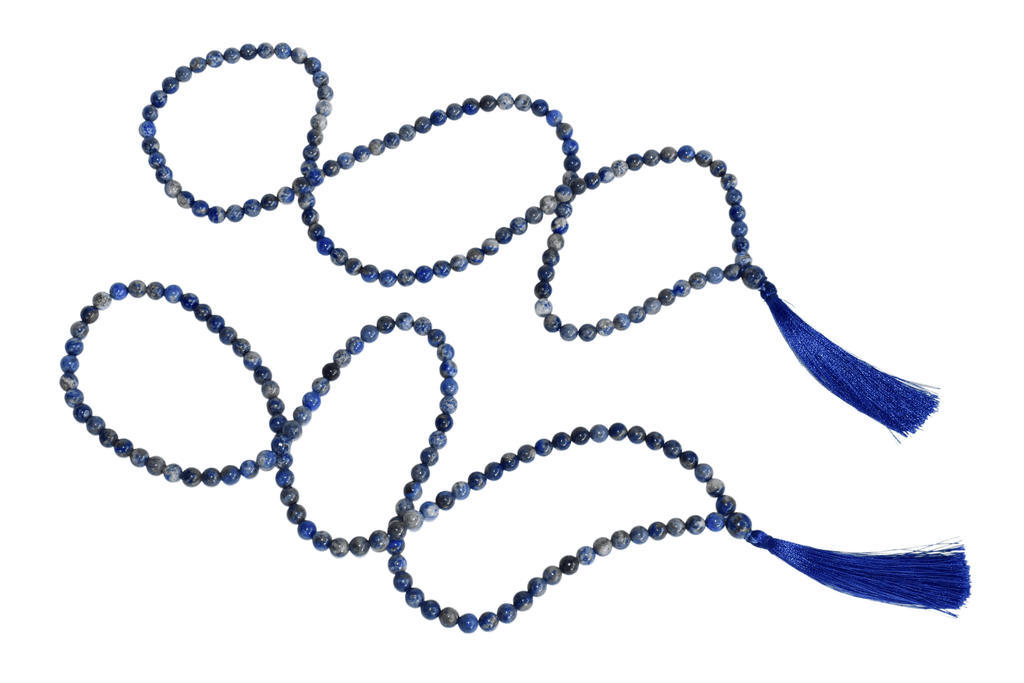 Lapis Lazuli Gemstone Mala | 108 Prayer Beads Jap Mala