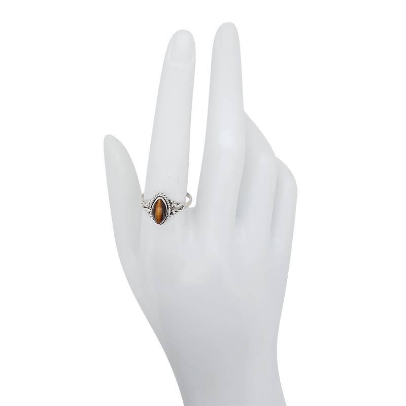 Tiger Eye Sterling Silver Ring