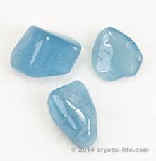 Blue Beryl Tumbled