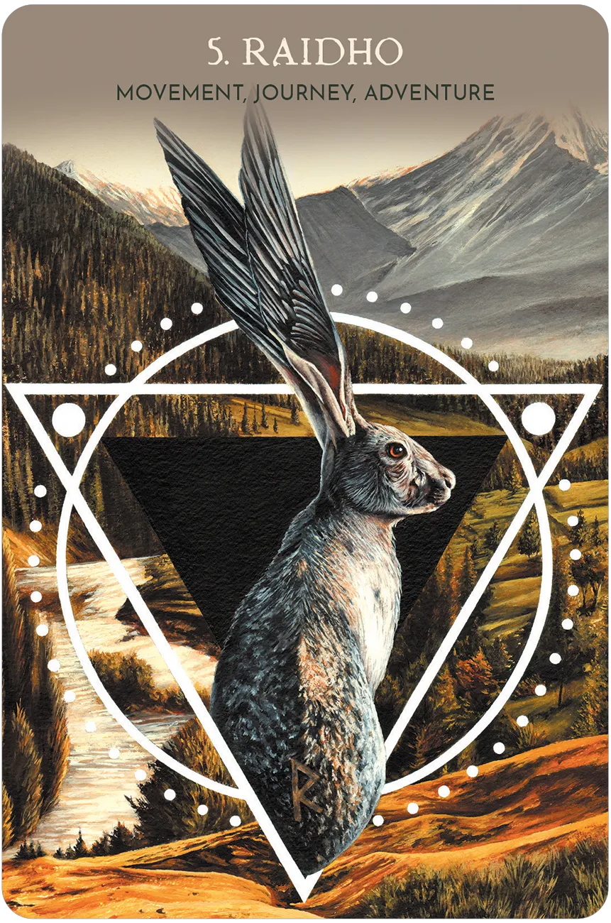 Animal Guide Rune Cards