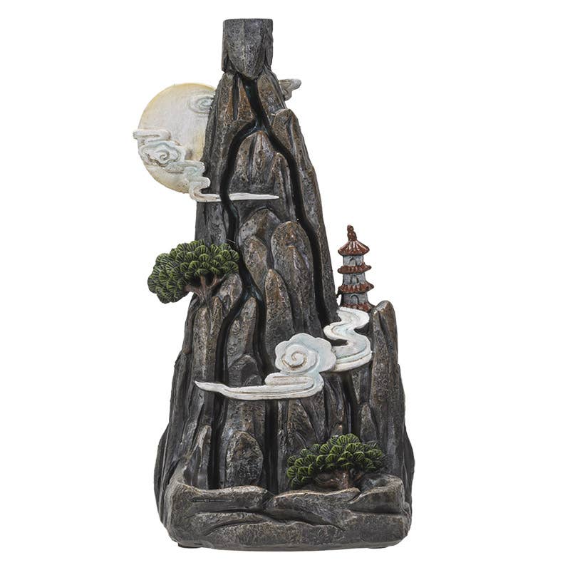 Mountain Scenery Backflow Incense Burner