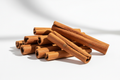 cinnoman sticks with white back ground