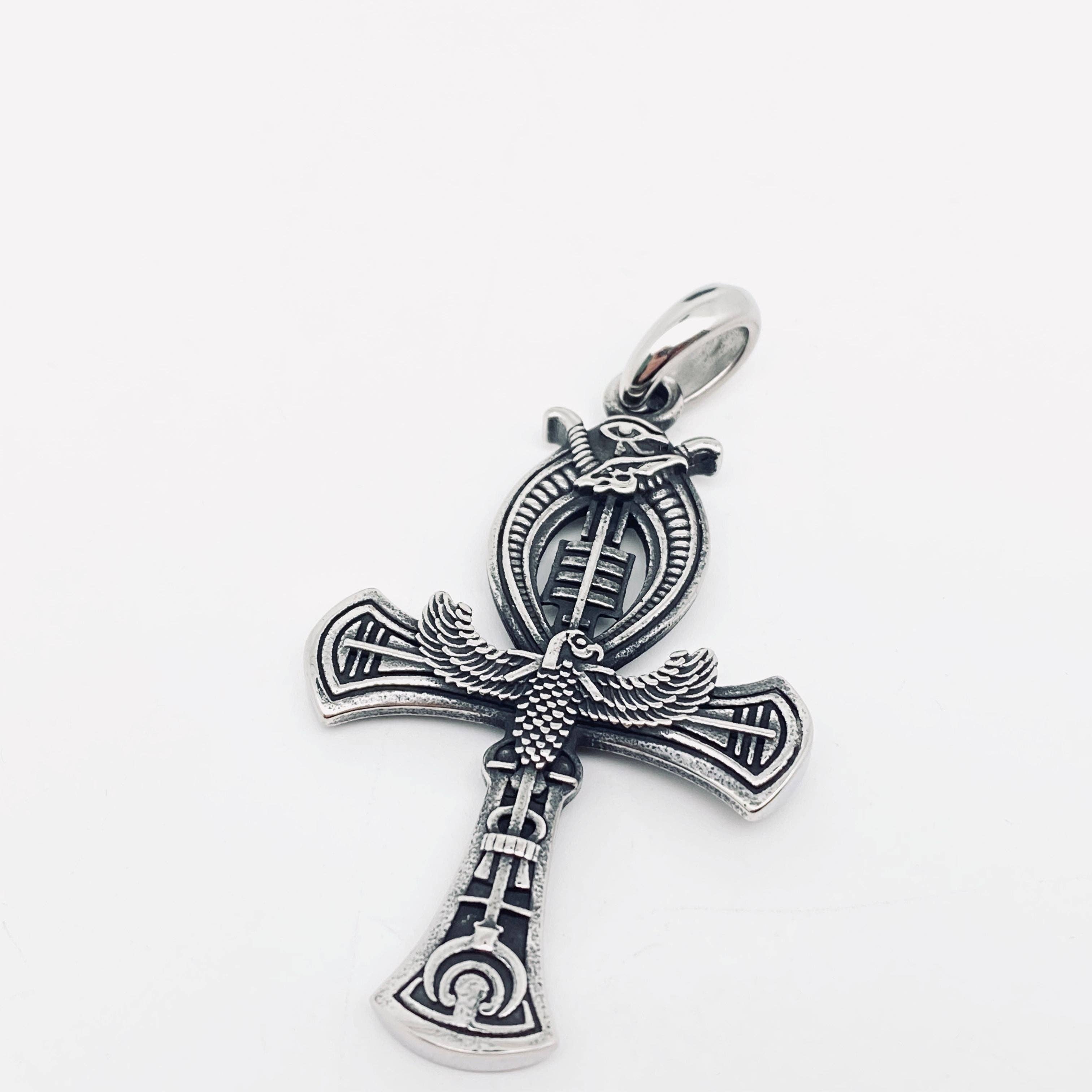 Egyptian Ankh Stainless Steel Pendant