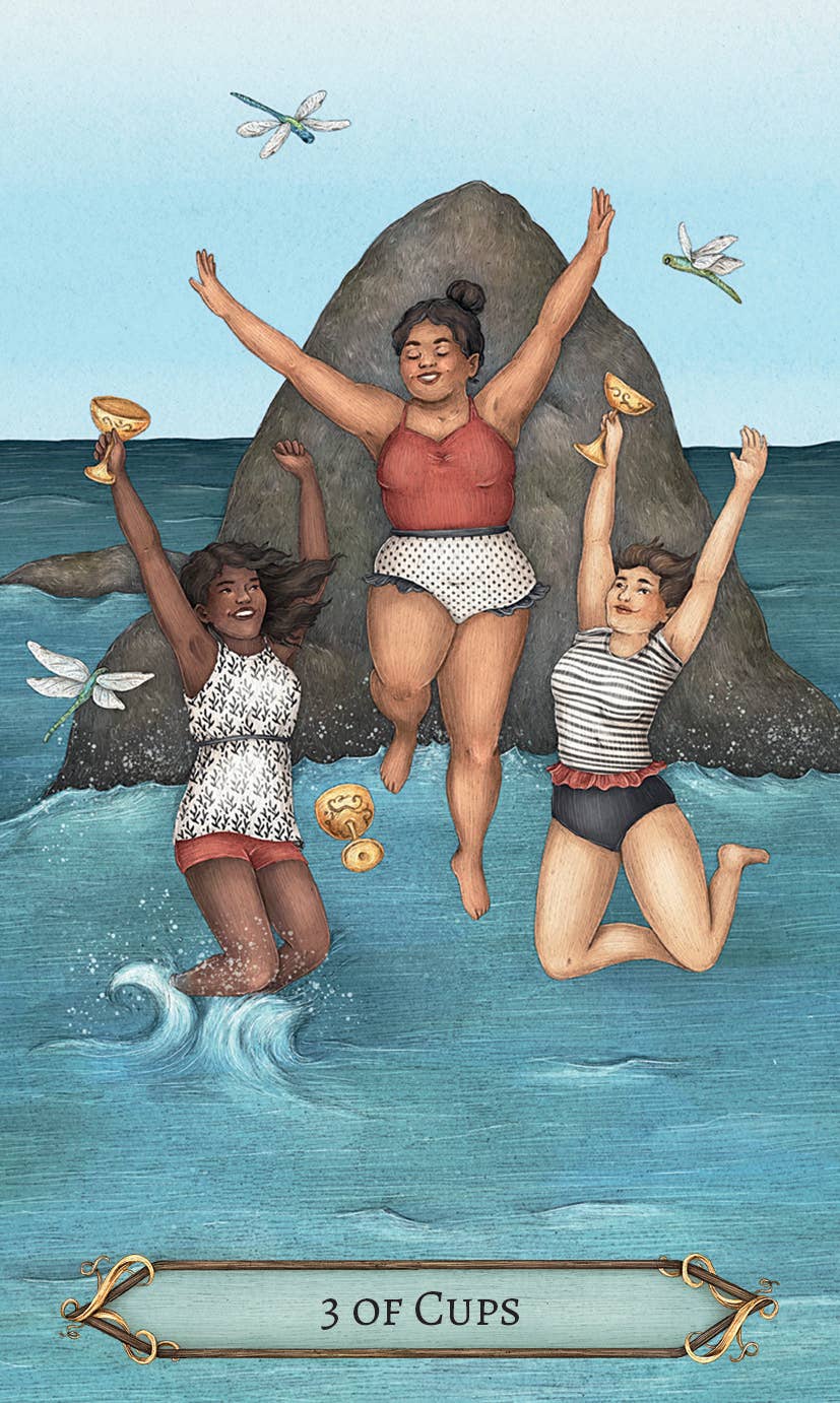 Good Fortune Tarot Deck Illustrated by Jessica Roux