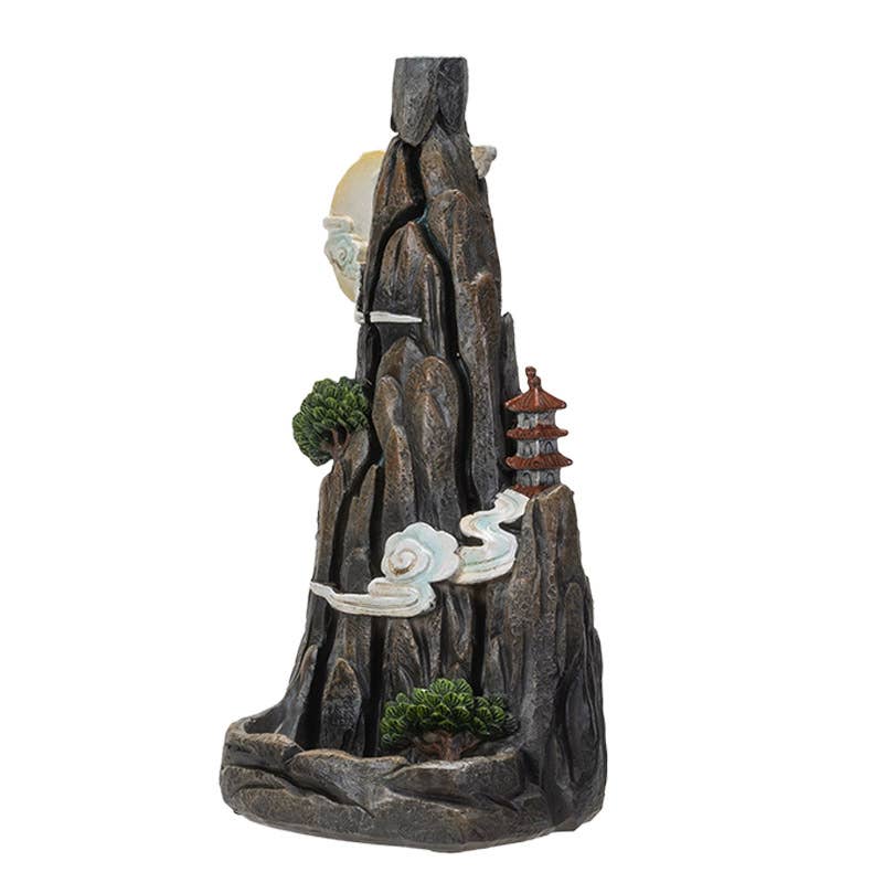 Mountain Scenery Backflow Incense Burner