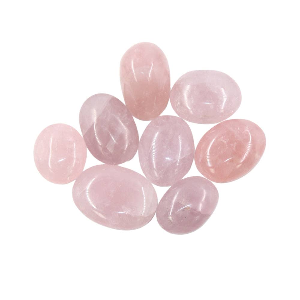 Rose Quartz Palm Stone