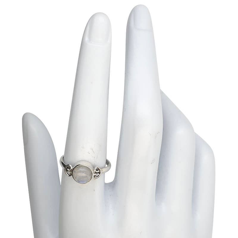 Moonstone Sterling Silver Ring