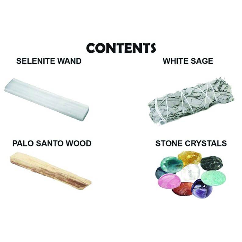 Smudge Kit - Energy Cleansing w/ Tourmaline