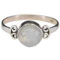 Moonstone Sterling Silver Ring