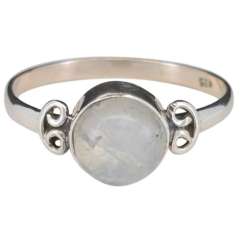 Moonstone Sterling Silver Ring