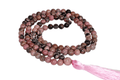 Rhodonite Gemstone Mala  | 108 Prayer Beads Mala | Jap Mala