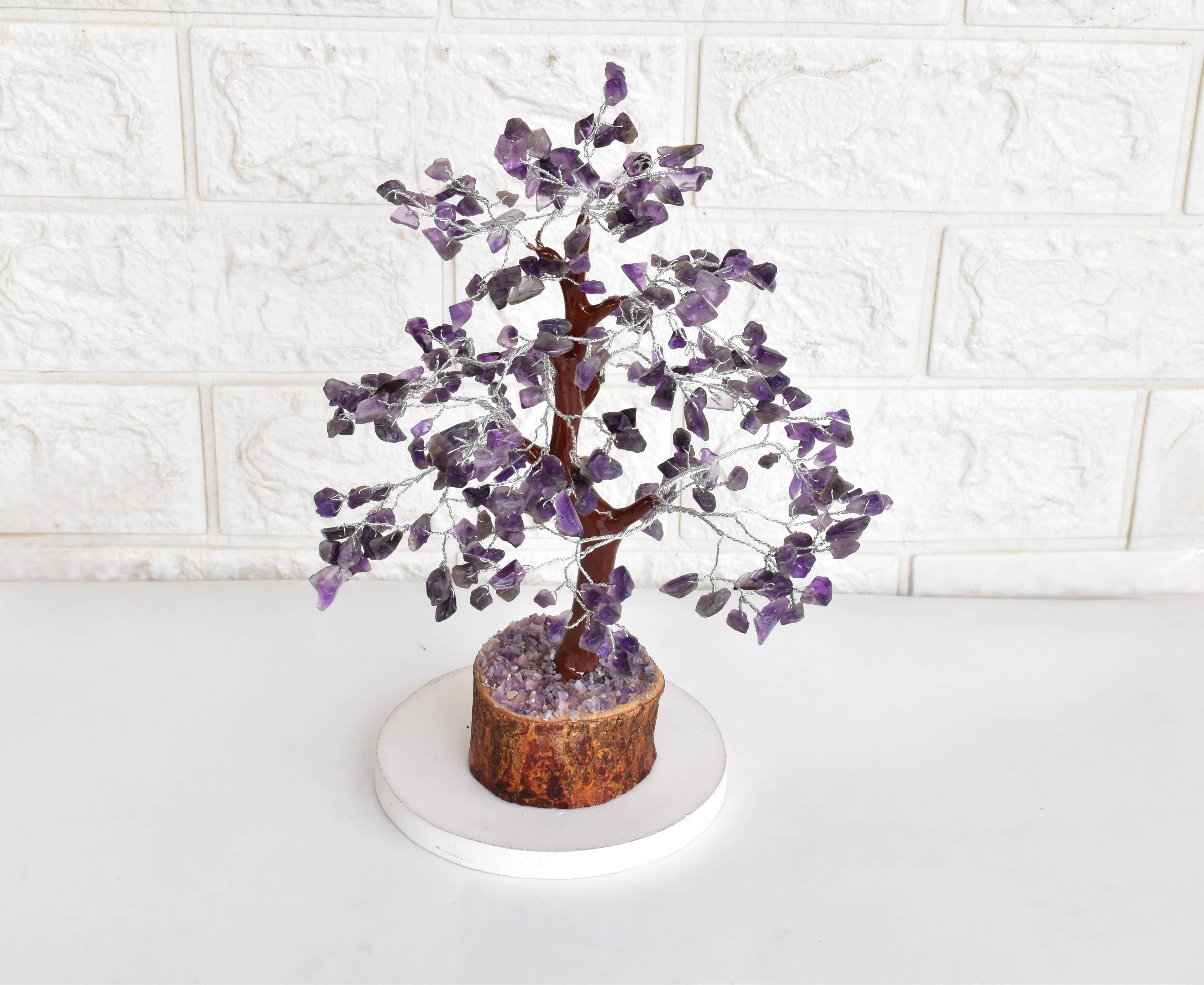 Amethyst 300 Chips Gemstone Tree | Crystal Tree Of Life