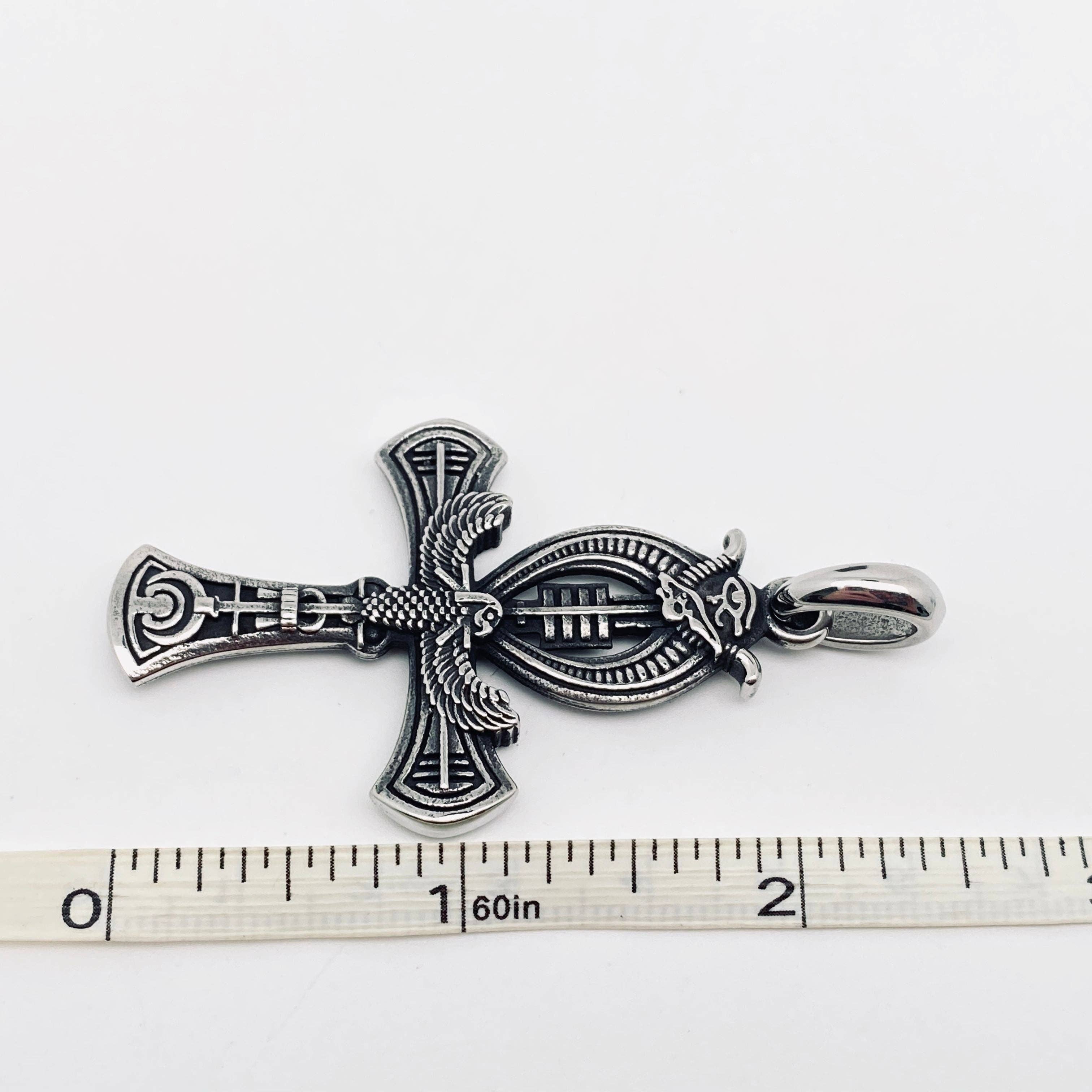 Egyptian Ankh Stainless Steel Pendant