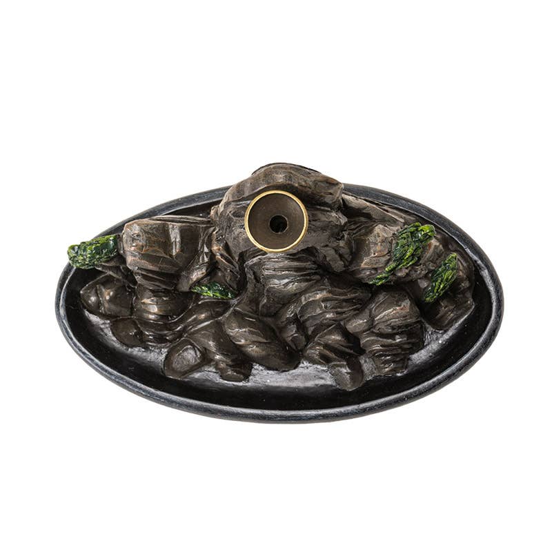 Mountain Scene Backflow Incense Burner