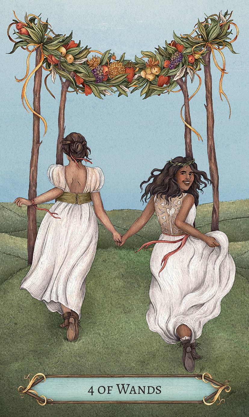 Good Fortune Tarot Deck Illustrated by Jessica Roux