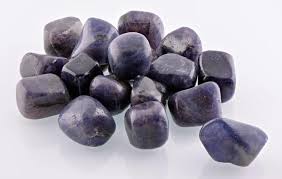 Iolite Stone Tumbled