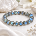Labradorite bead bracelet