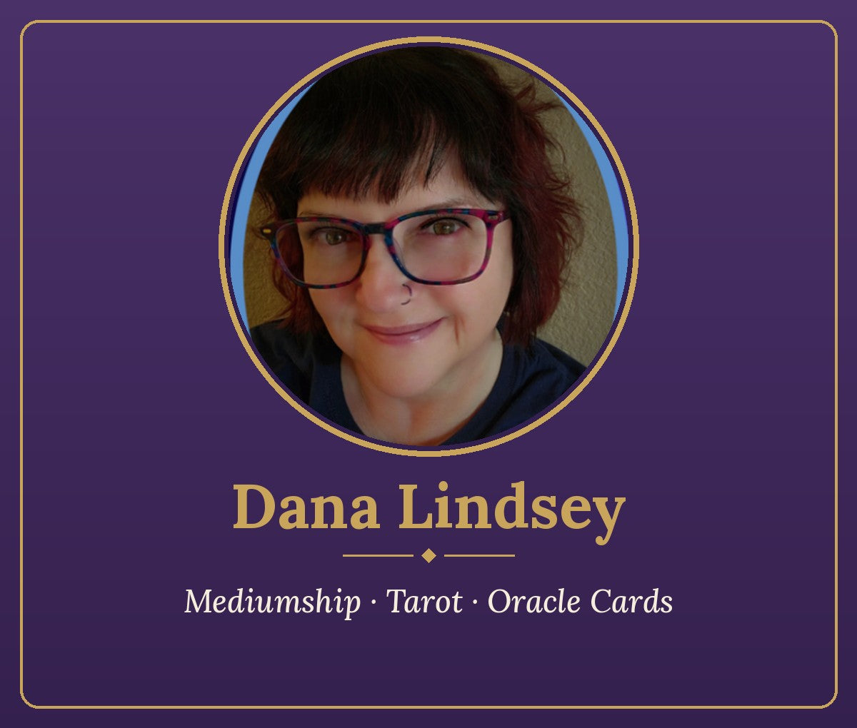 Phone & Zoom Reading with Dana Lindsey