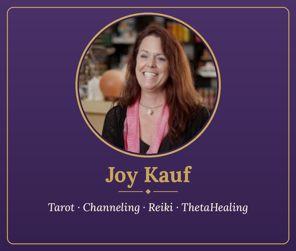 Phone & Zoom Reading with Joy Kauf