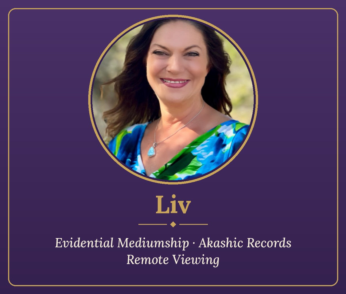 Phone & Zoom Evidential Medium Reading with Liv
