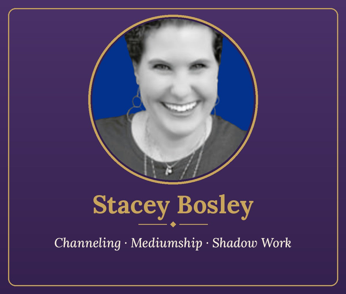 Phone & Zoom Reading with Stacey Bosley