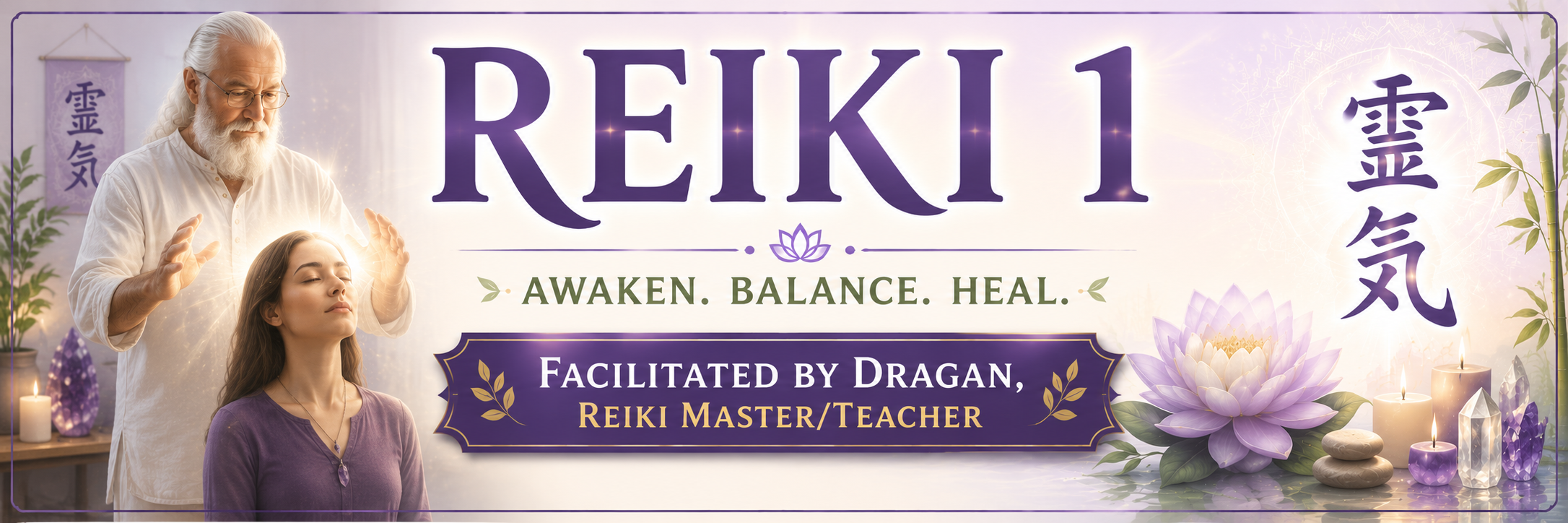 Usui Reiki Level 1 with Dragan