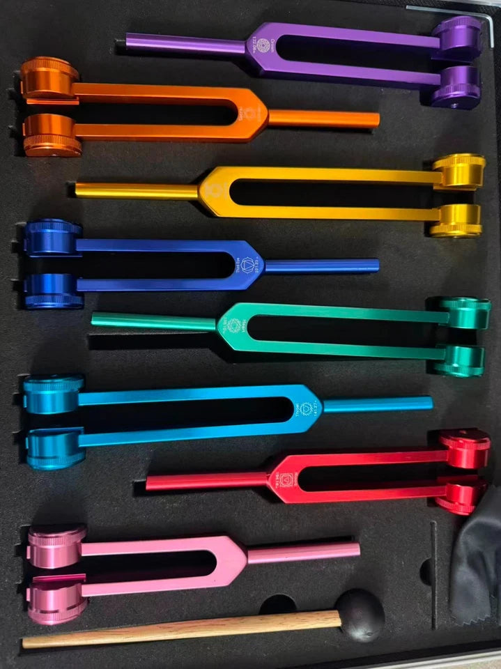 7 Chakra Tuning Fork Set