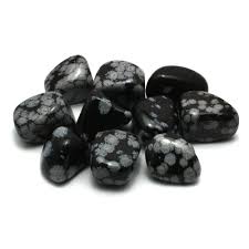Snowflake Obsidian Tumbled