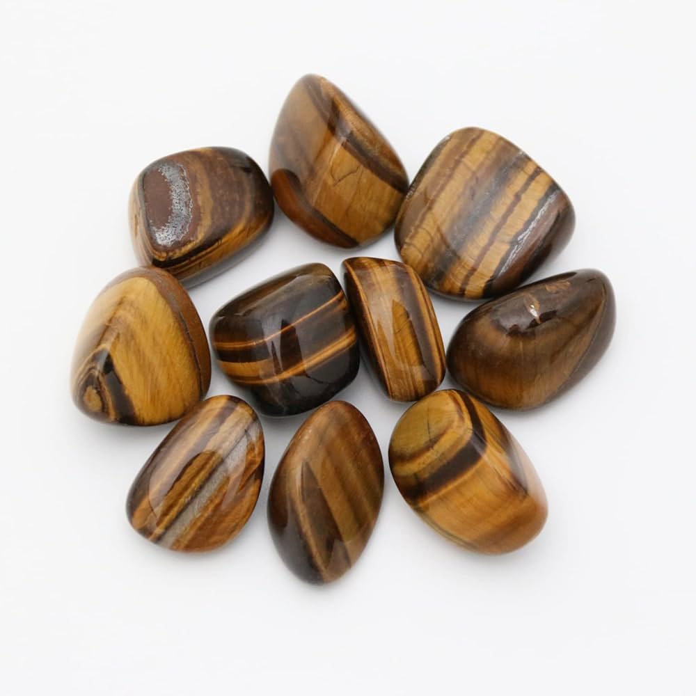 Tigers Eye Tumbled