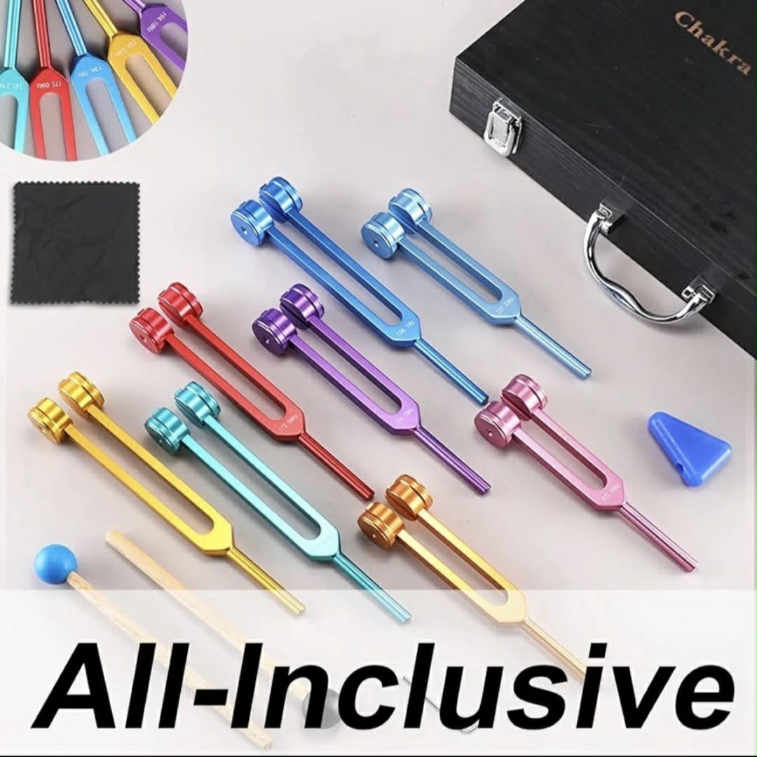 7 Chakra Tuning Fork Set