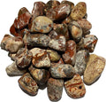 White Brecciated Jasper Tumbled