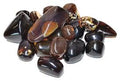 Zebra Amber Tumbled